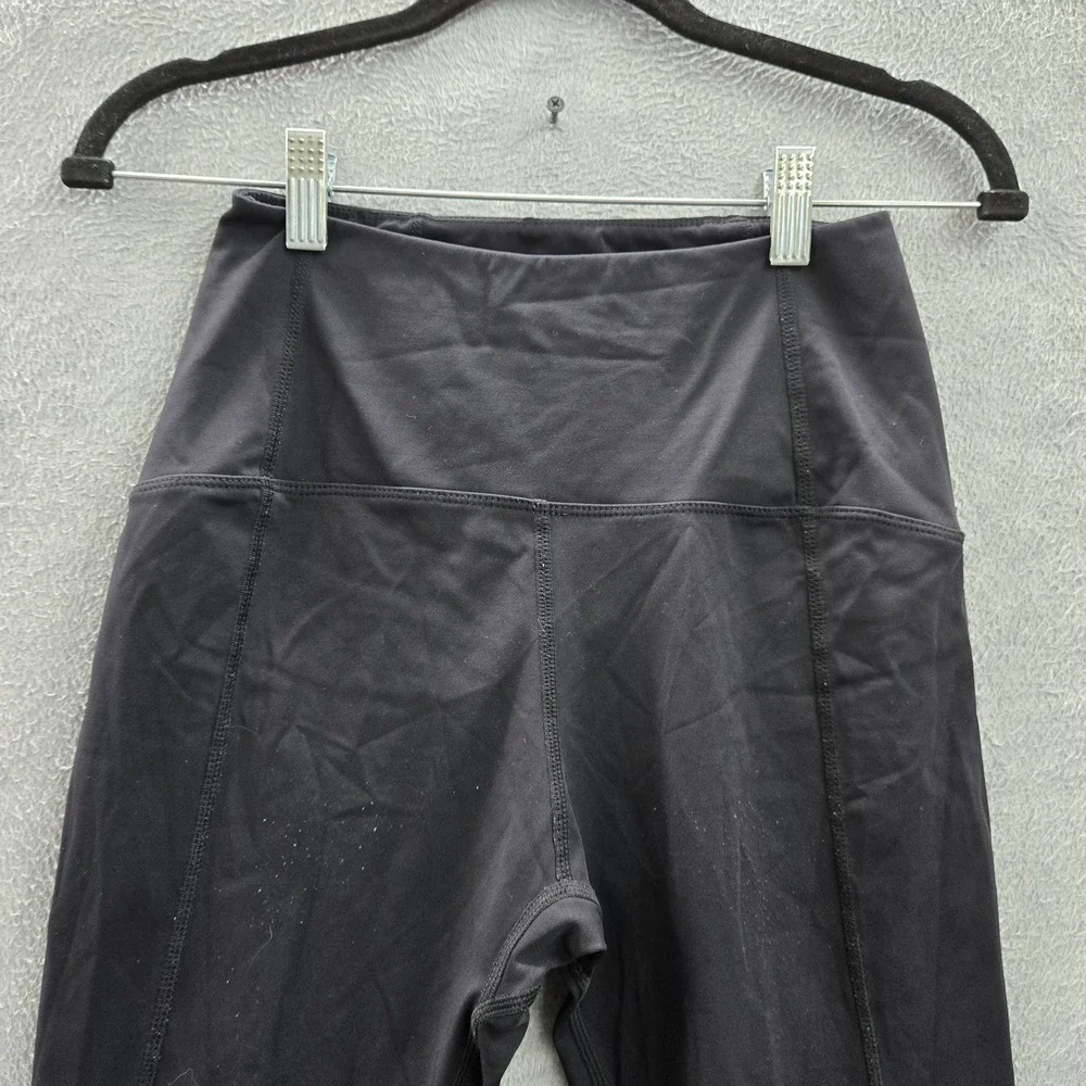 Buffbunny Women‎ Activewear Pants S Black Lycra Nylon Yoga Legging 28